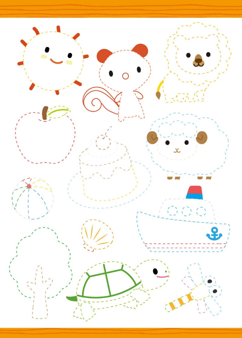 我的第一套魔法凹槽練習寫字書：基礎運筆（內含1本魔法練習寫字書、1款小魚造型握筆器、1隻可愛筆管、4支魔法消失筆芯）